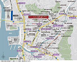ファーネスト桜町通りタワー 現地案内図