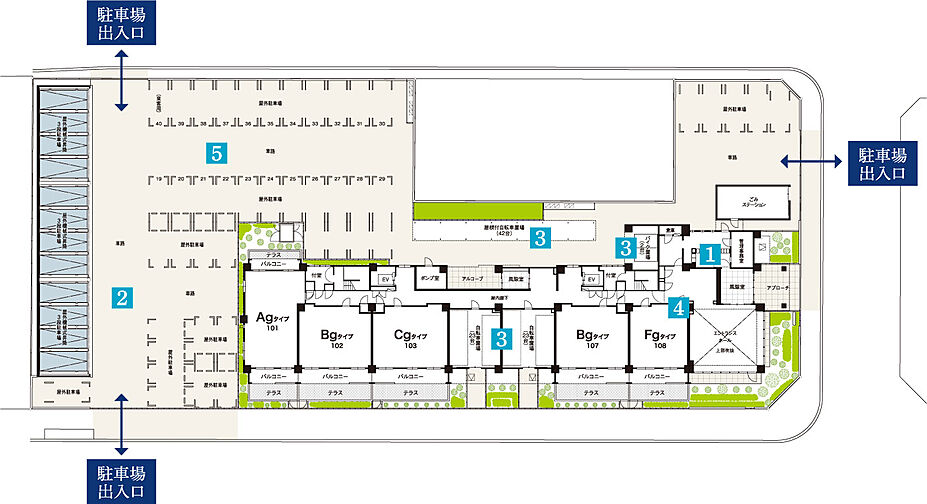 クリーンリバーフィネス元町プレセア 共用部
