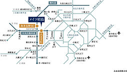メイツ昭島 アクセス図
