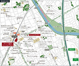プレシス蓮田ステーションフロント モデルルーム案内図