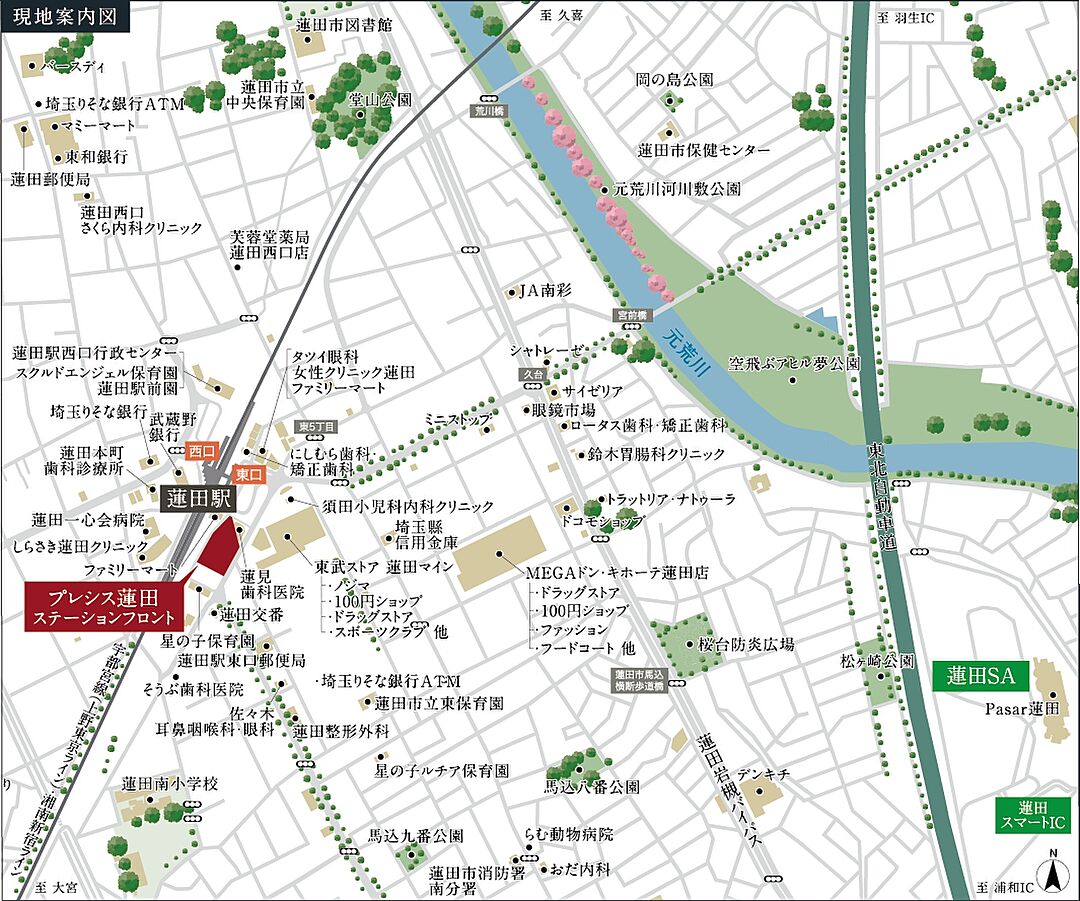 モデルハウス地図