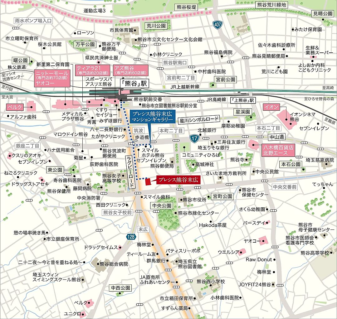 モデルハウス地図