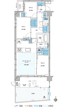 プレシス与野本町 間取り 【第2期】Gg