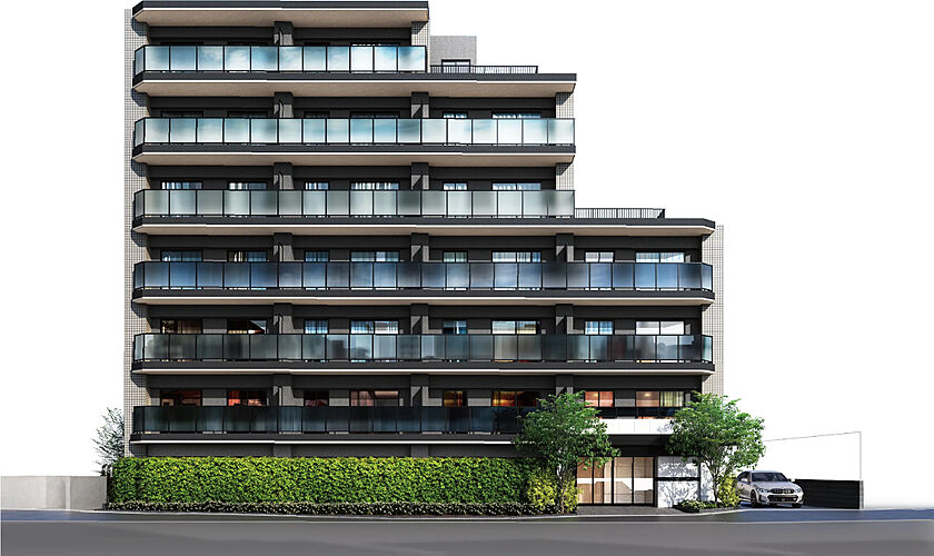 プレシス北浦和WEST 外観完成予想CG