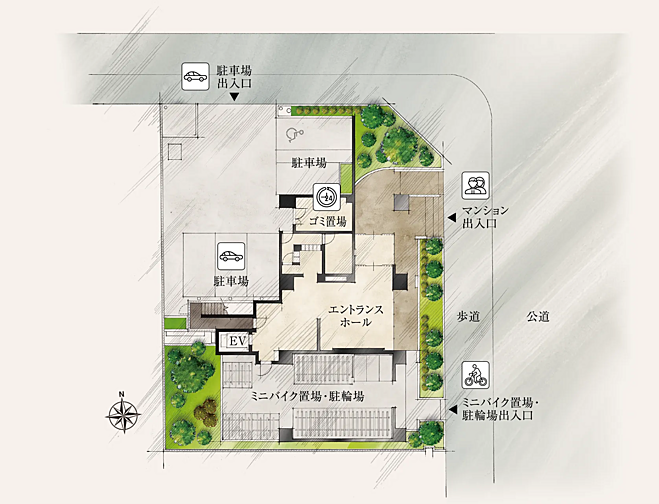 プレシス西葛西 共用部