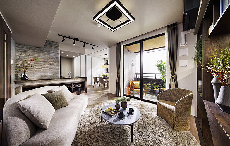 ランカ川越通町 リビング・ダイニング・キッチン