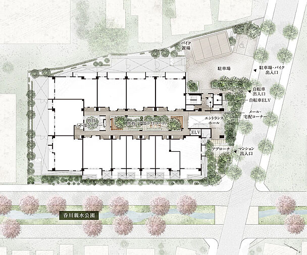 ジオ深沢七丁目 共用部