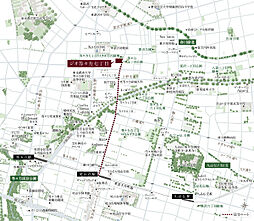 ジオ等々力七丁目 現地案内図