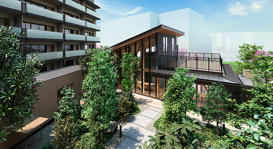 ジオ武蔵小金井 アクティブコート完成予想CG