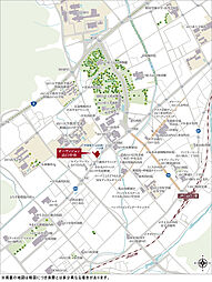 オーヴィジョン山口中央 現地案内図