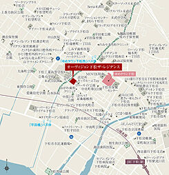 オーヴィジョン下松ザ・レジデンス 現地案内図