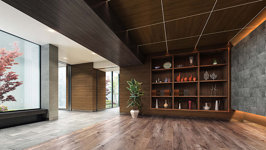 ロイヤルガーデン中吉野 ザ・グラン Communication Lounge完成予想図