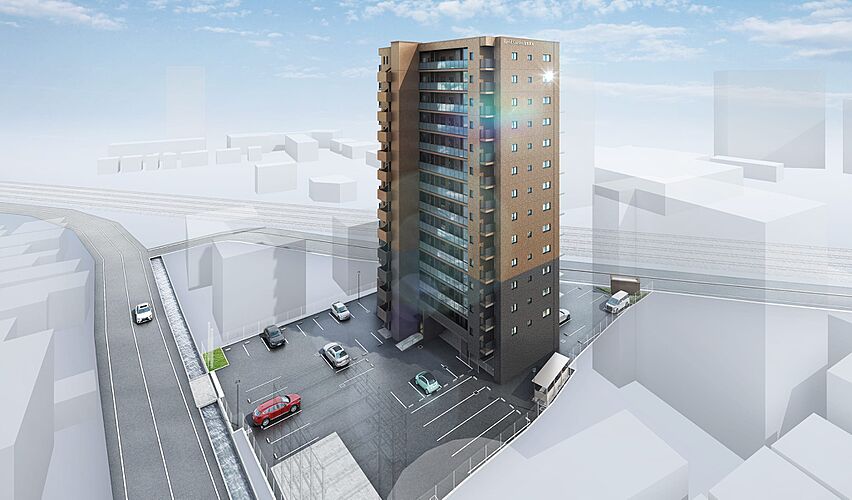 ロイヤルガーデン倉敷駅東 外観完成予想図