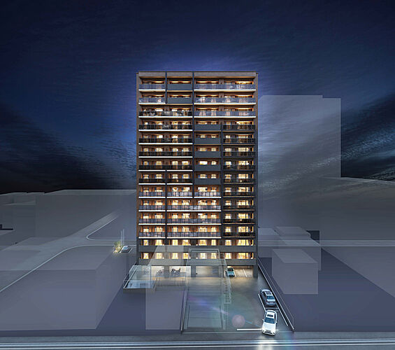 ロイヤルガーデン本町一丁目 外観完成予想CG