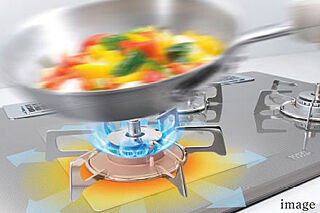 クレアホームズ松山南堀端ザ・プレミアム ヒートオフガラストップ