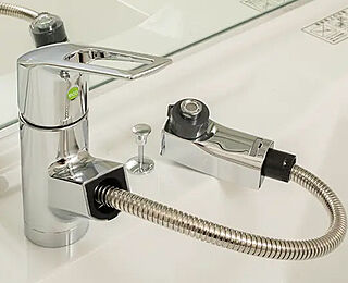 エスリード住吉大社駅レジデンス 伸縮性シングルレバー混合水栓