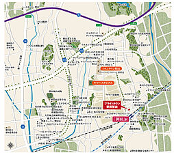 ブライトタウン御厨駅前 現地案内図