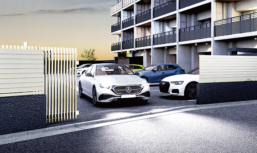 ヴェルディ・ザ・タワー福山 スライドゲート完成予想図