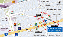 ヴェルディ・ザ・テラス［尾道］ モデルルーム案内図