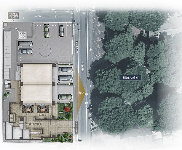 ファインレジデンス川越八幡通り 共用部