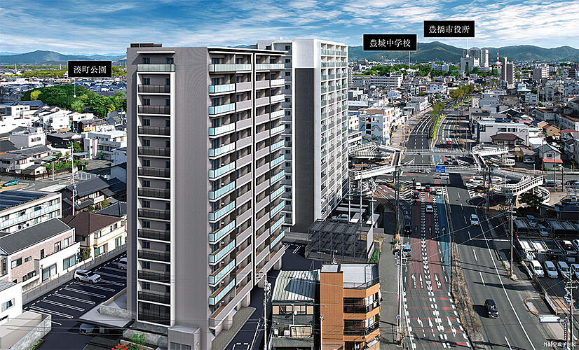 リフローレ豊橋大橋通 外観完成予想図