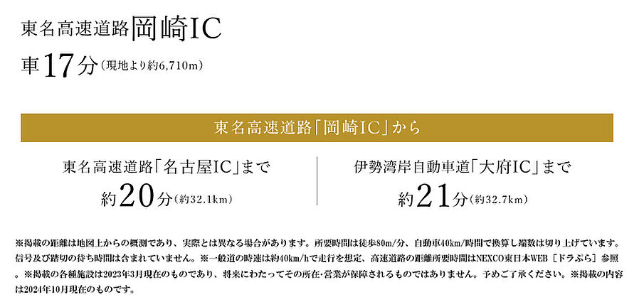 リフローレ岡崎駅 SOUTH：交通図