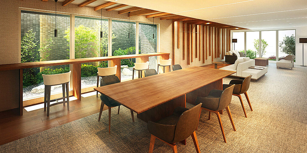 リフローレ豊橋 THE MARK 共用部