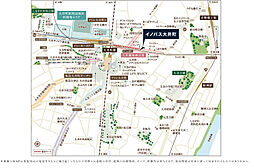 イノバス大井町 現地案内図