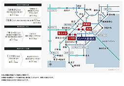 イノバス新横浜 アクセス図