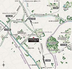イノベイシア恵比寿 現地案内図