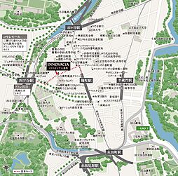 イノベイシア六番町 現地案内図