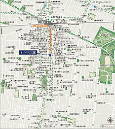 イノバス三鷹 現地案内図
