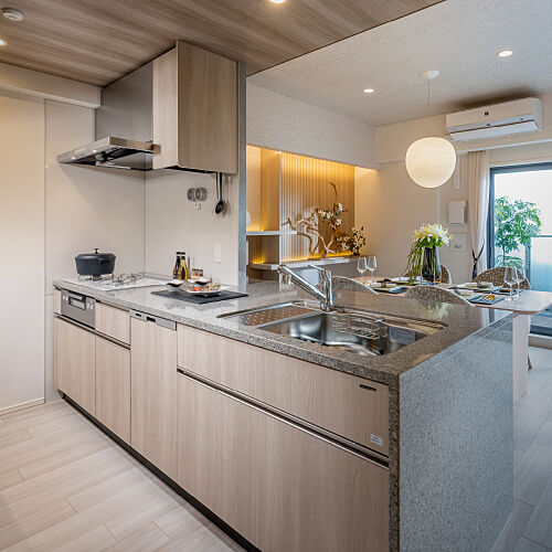 グランカサーレ京都西京極 キッチン