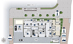 サンメゾン新田辺駅前 共用部