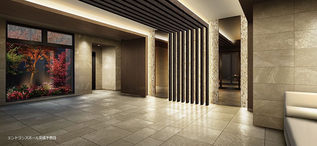 ヴェリテ富田林ザ・グラン エントランスホール完成予想図