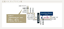 ソシオ呉駅前レジデンス アクセス図
