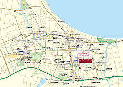 サングレート今宿駅南 現地案内図