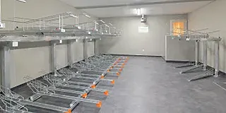 グランファーレ真駒内グランフォレスト 屋内自転車置場