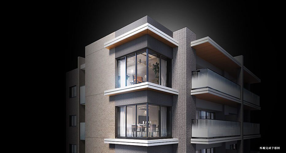 シエリア代官町 外観完成予想図