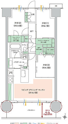 ソライエ東松山 間取り M