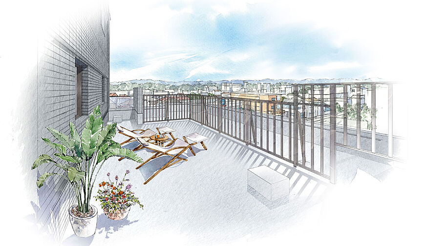 ドーミー ザ・テラス昭島 共用部