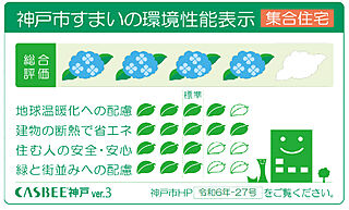 クレヴィアシティ神戸舞子駅前 CASBEE神戸（建築環境総合性能評価システム）