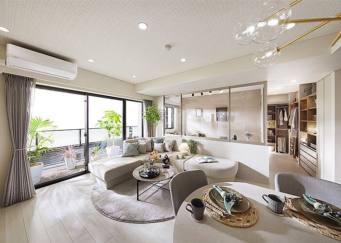 クレヴィア新川崎 リビング・ダイニング