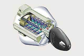 クレヴィア西国分寺 ディンプルシリンダーキー