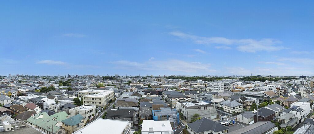 クレヴィア浜田山 中上層フロアからの眺望