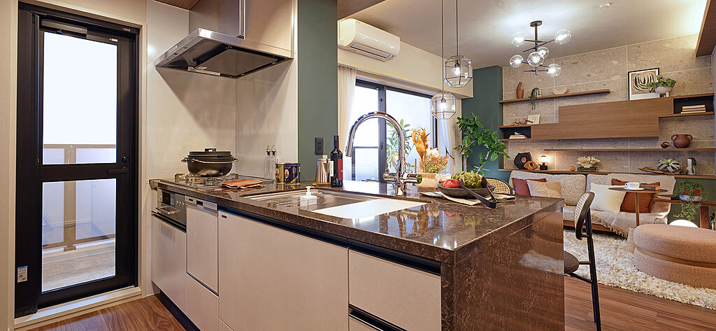 エンブル・パーク＆レジデンス駿河池田 キッチン