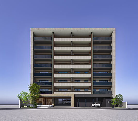 トラスト白木原レジデンス 外観完成予想CG