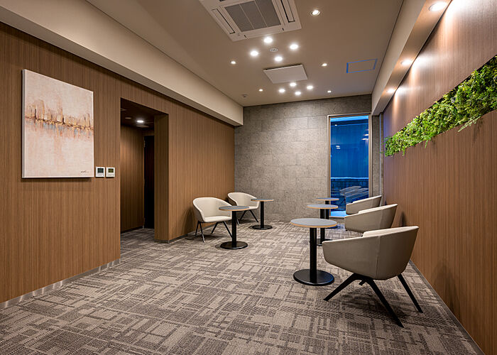 シティホーム札幌ステーションスクエア ラウンジ（2024年3月撮影）