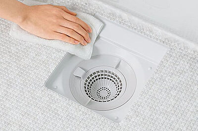 お掃除ラクラク排水口