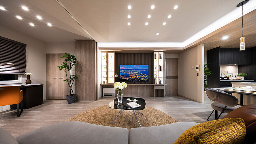 シティホームセントリック札幌中島公園 リビング・ダイニング